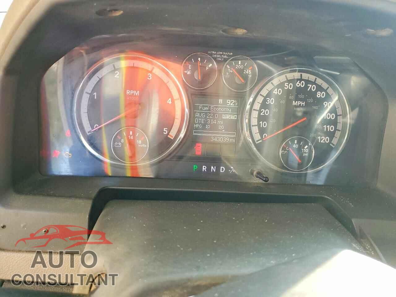DODGE RAM 2500 2011 - 3D7UT2CL2BG628527