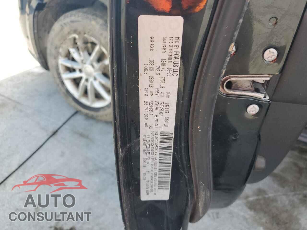 DODGE JOURNEY 2017 - 3C4PDCBG8HT533761