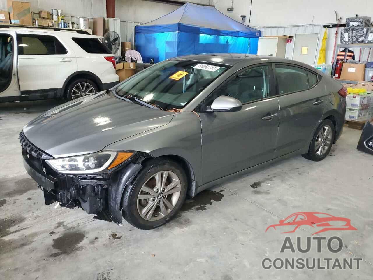 HYUNDAI ELANTRA 2018 - KMHD84LF9JU577911