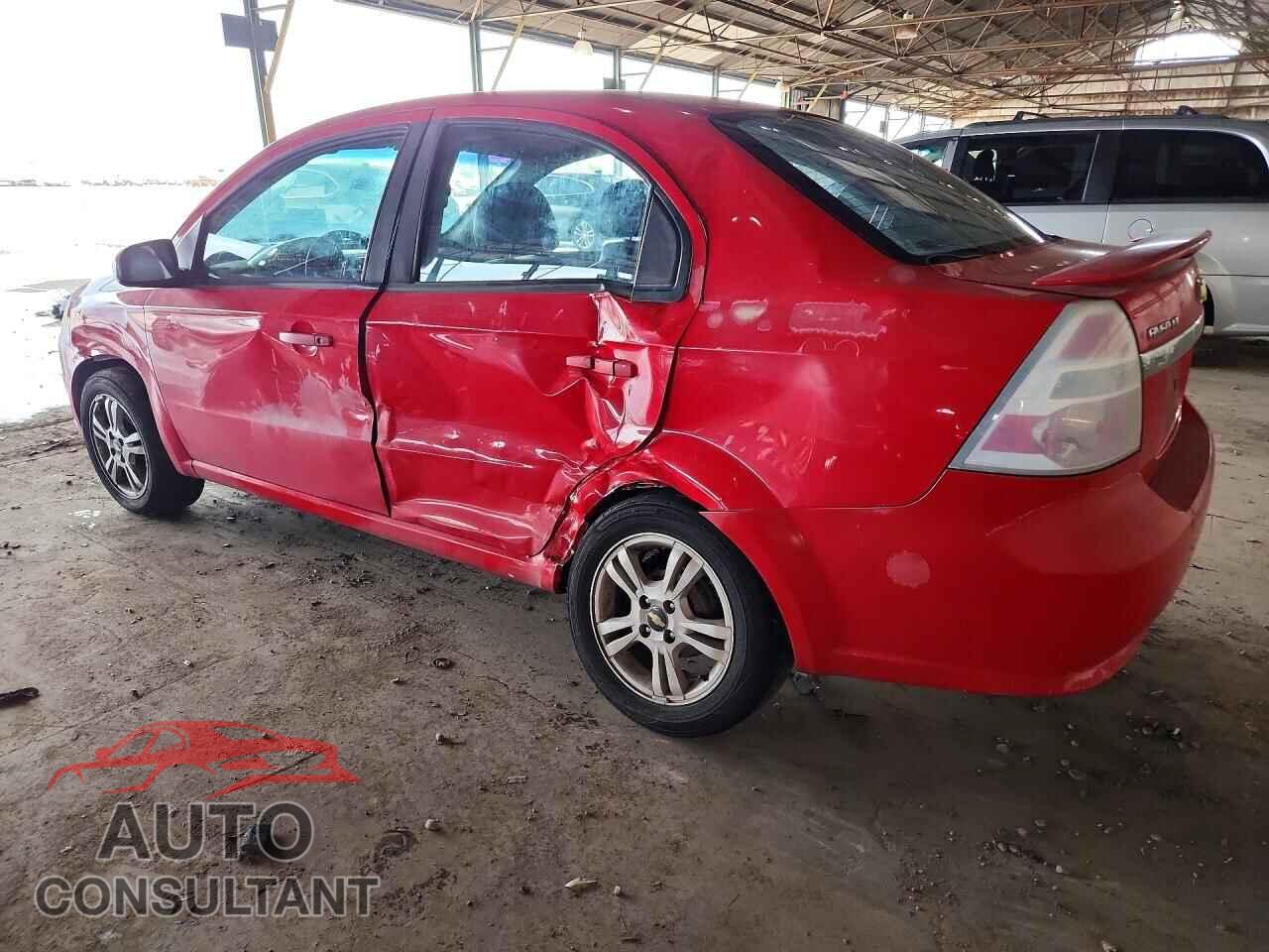 CHEVROLET AVEO 2011 - KL1TG5DEXBB123475