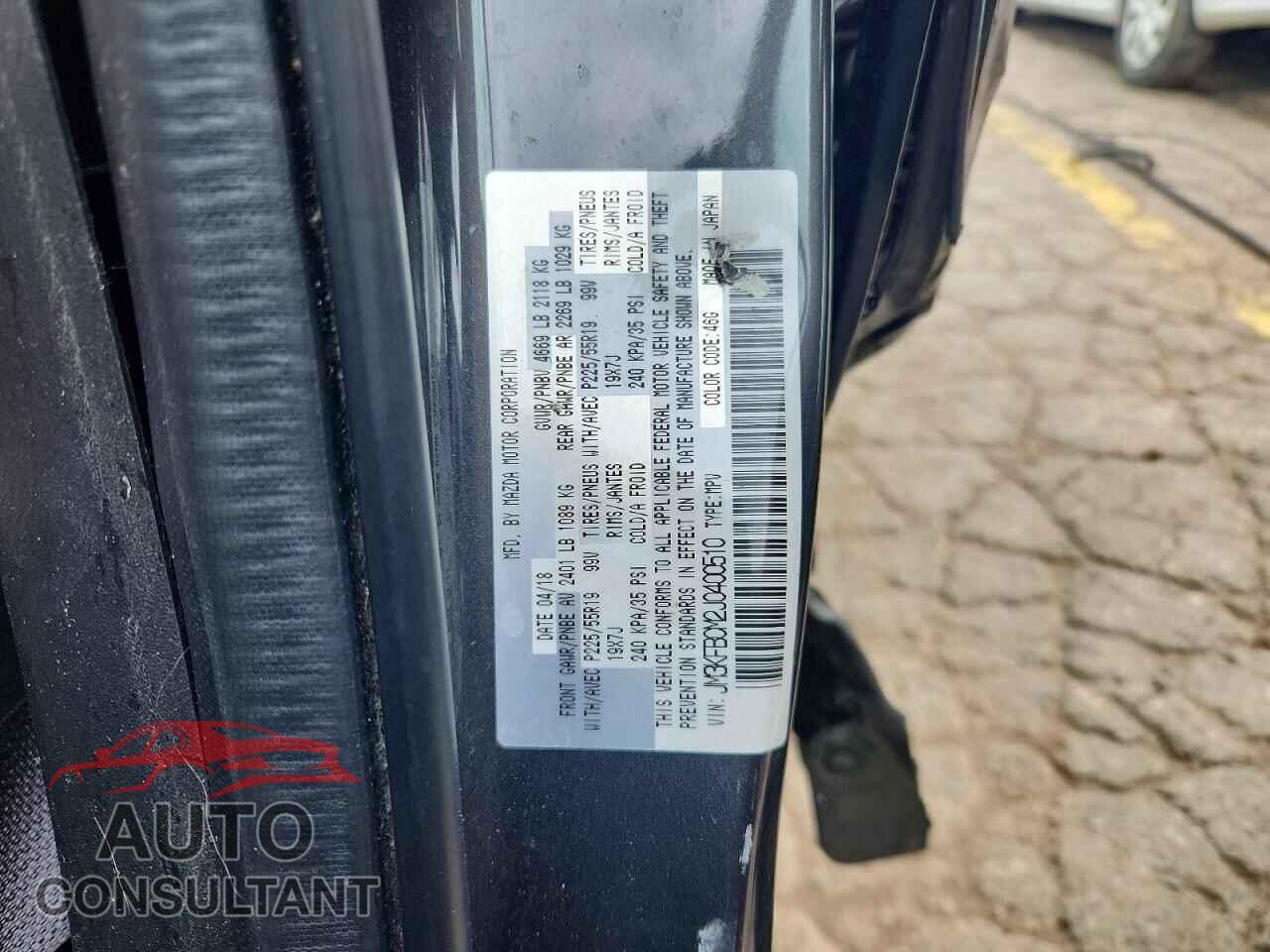 MAZDA CX-5 2018 - JM3KFBCM2J0400510