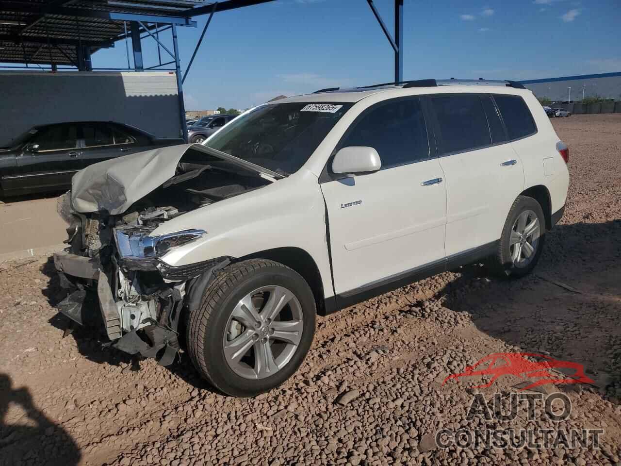 TOYOTA HIGHLANDER 2012 - 5TDYK3EH5CS083505