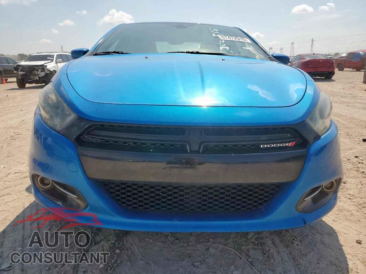 DODGE DART 2015 - 1C3CDFBB1FD404949