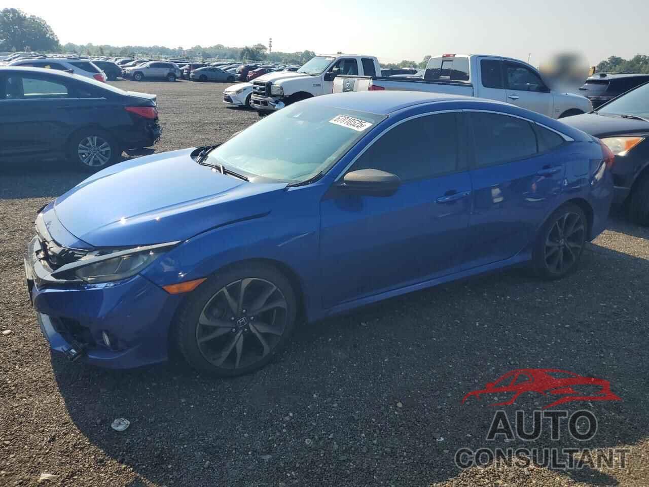HONDA CIVIC 2019 - 2HGFC2F87KH602923