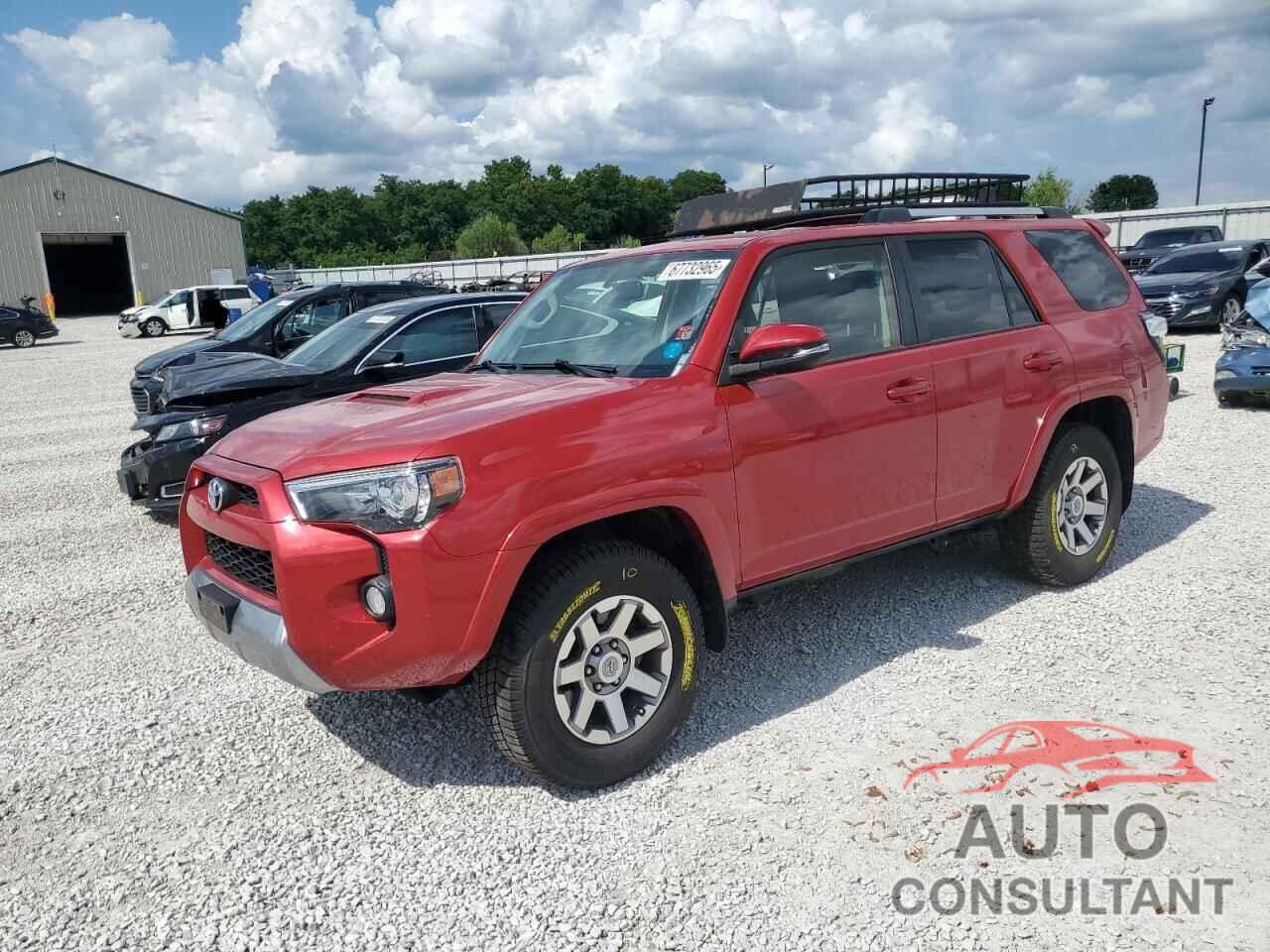 TOYOTA 4RUNNER 2016 - JTEBU5JR0G5321780