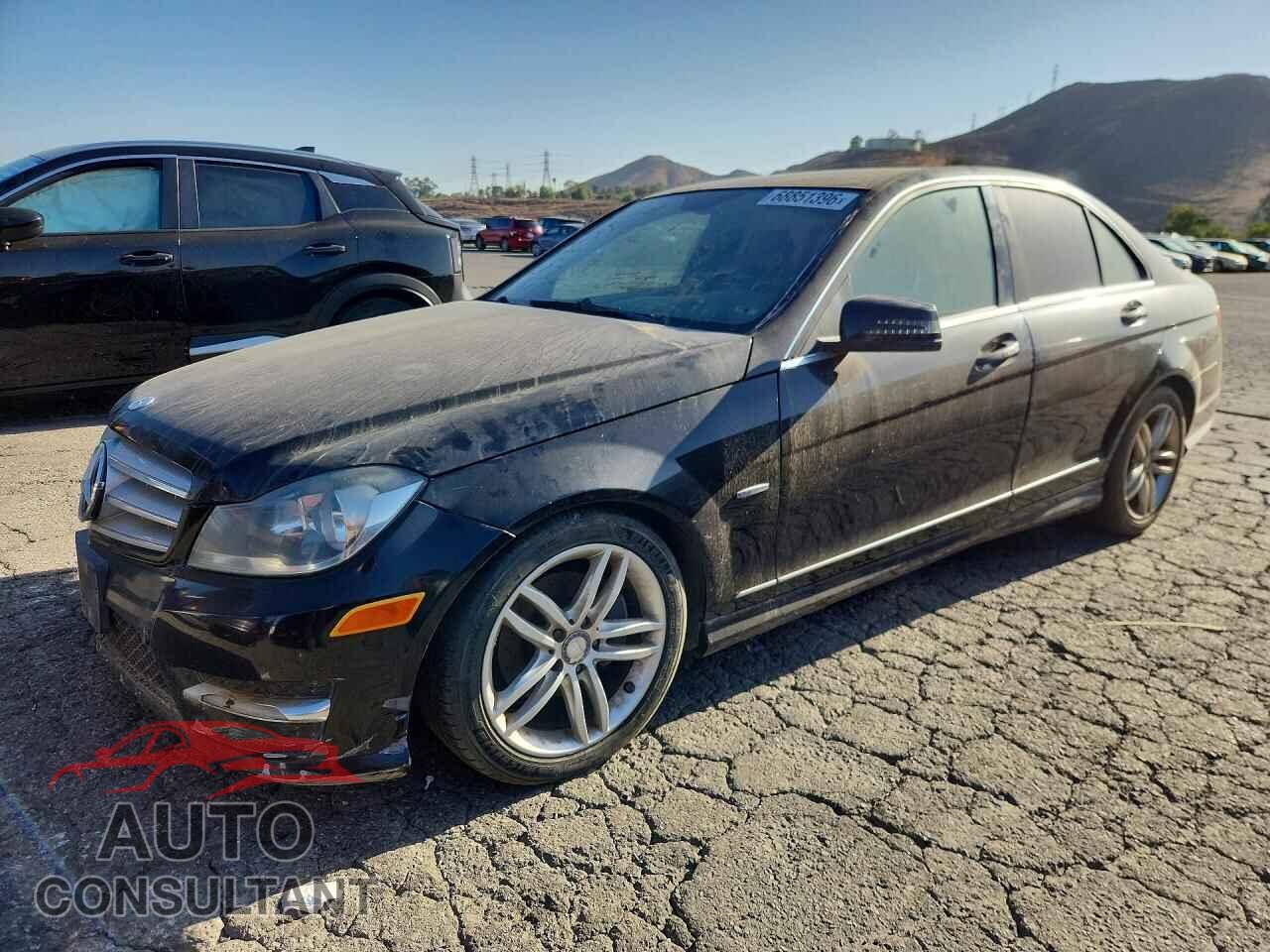MERCEDES-BENZ C-CLASS 2012 - WDDGF4HB8CA609187