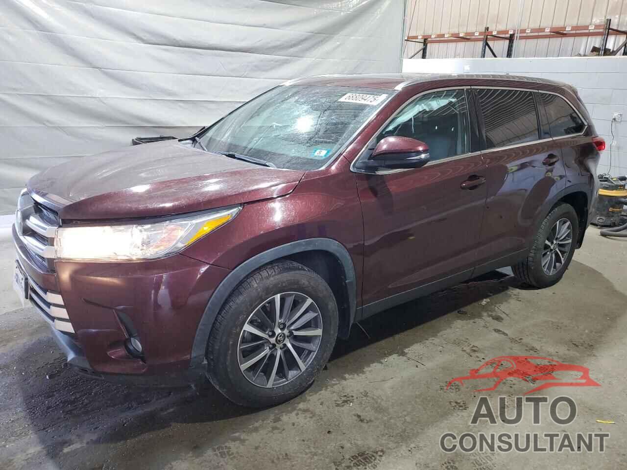 TOYOTA HIGHLANDER 2019 - 5TDJZRFH2KS702641