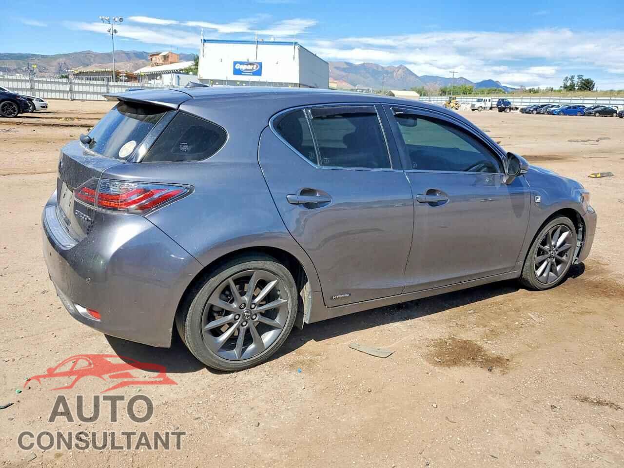 LEXUS CT 200 2013 - JTHKD5BH7D2125471