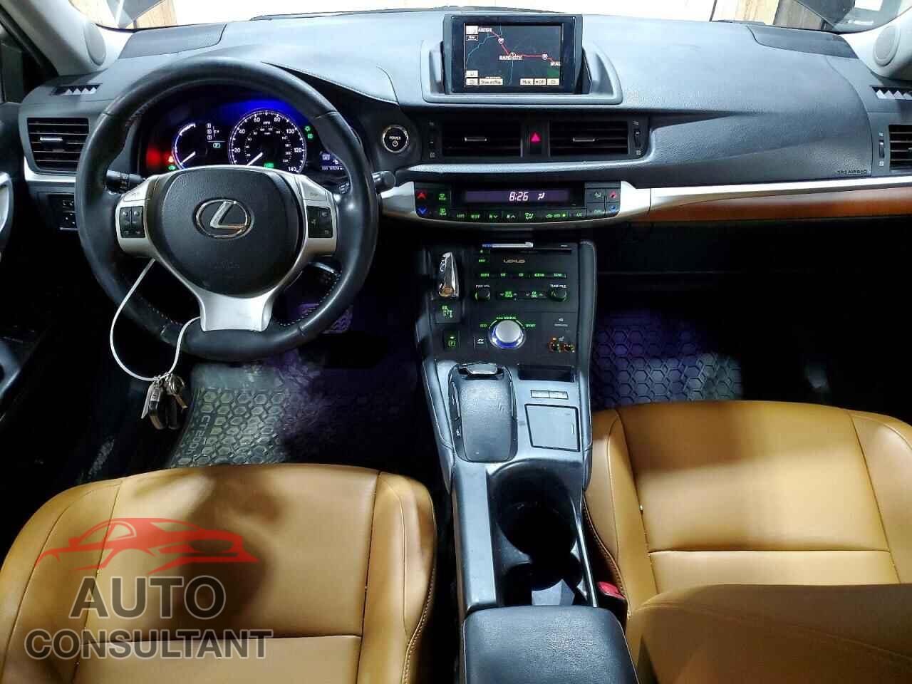 LEXUS CT 200 2012 - JTHKD5BH8C2073489