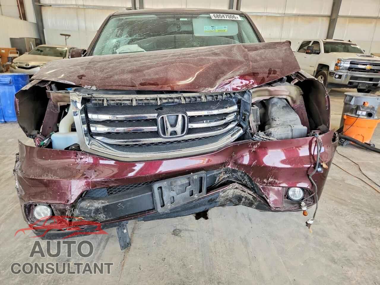 HONDA PILOT 2013 - 5FNYF4H65DB006224