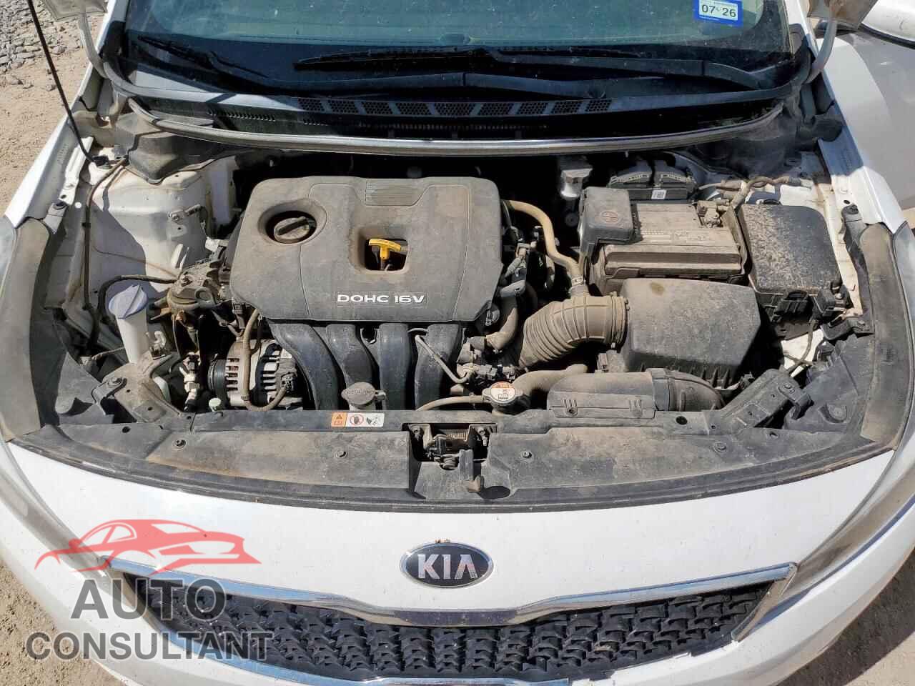 KIA FORTE 2017 - 3KPFK4A71HE012362