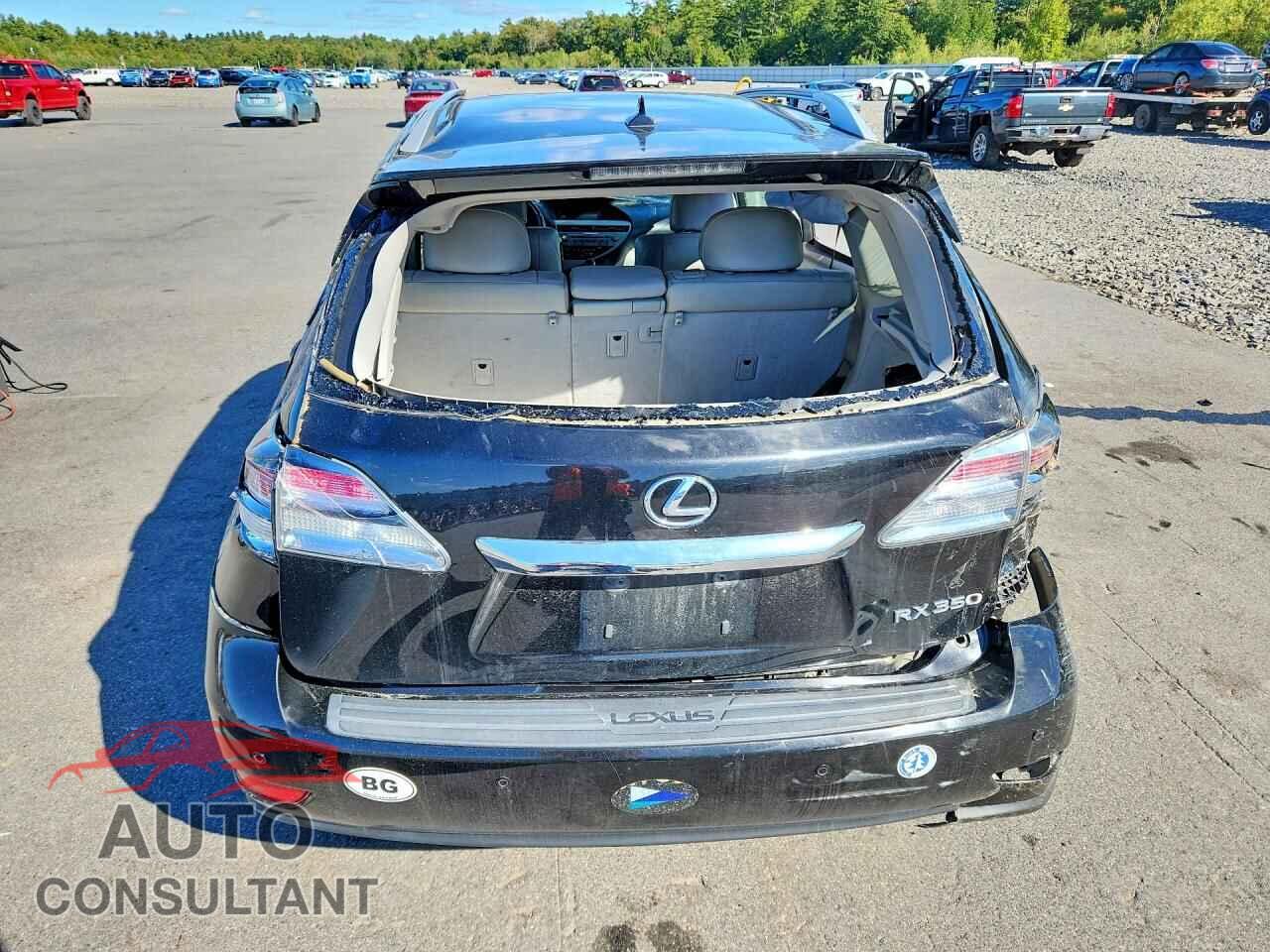 LEXUS RX350 2012 - 2T2BK1BA1CC133452