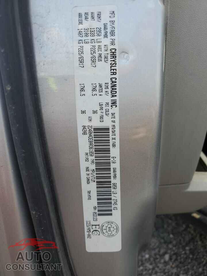 DODGE CARAVAN 2010 - 2D4RN4DE8AR361850