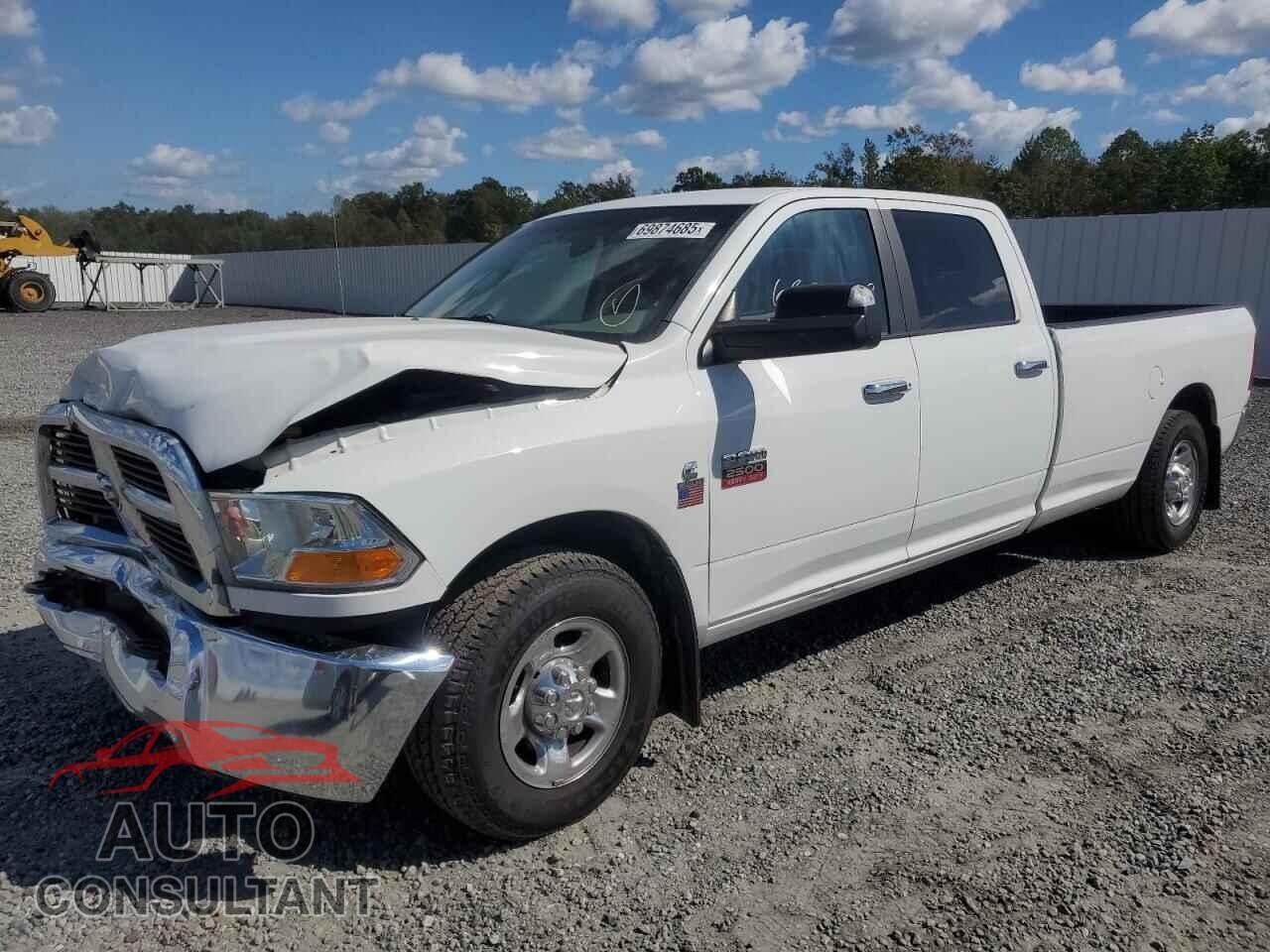DODGE RAM 2500 2012 - 3C6TD4JL4CG196730