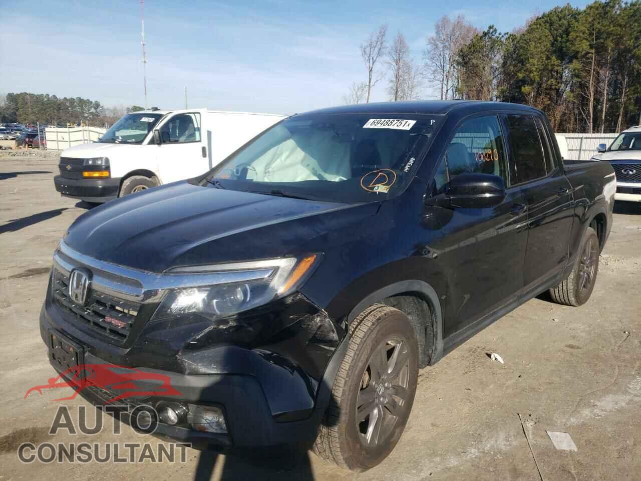 HONDA RIDGELINE 2017 - 5FPYK2F12HB004273