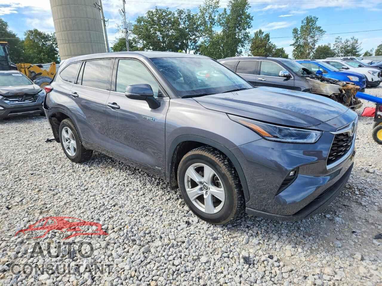 TOYOTA HIGHLANDER 2021 - 5TDBBRCH1MS529386