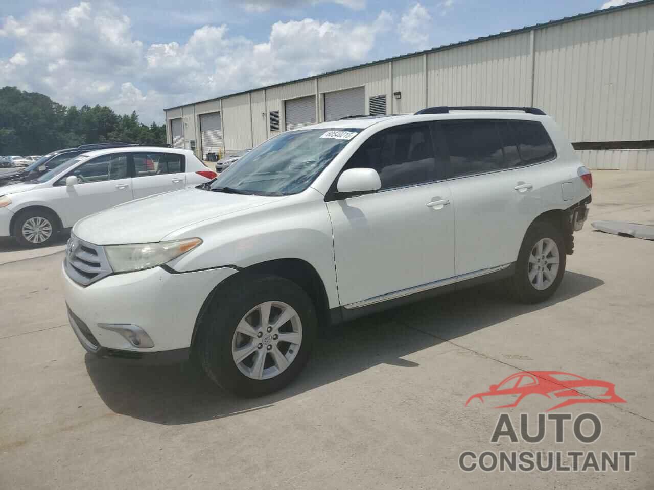 TOYOTA HIGHLANDER 2012 - 5TDZA3EH7CS029601