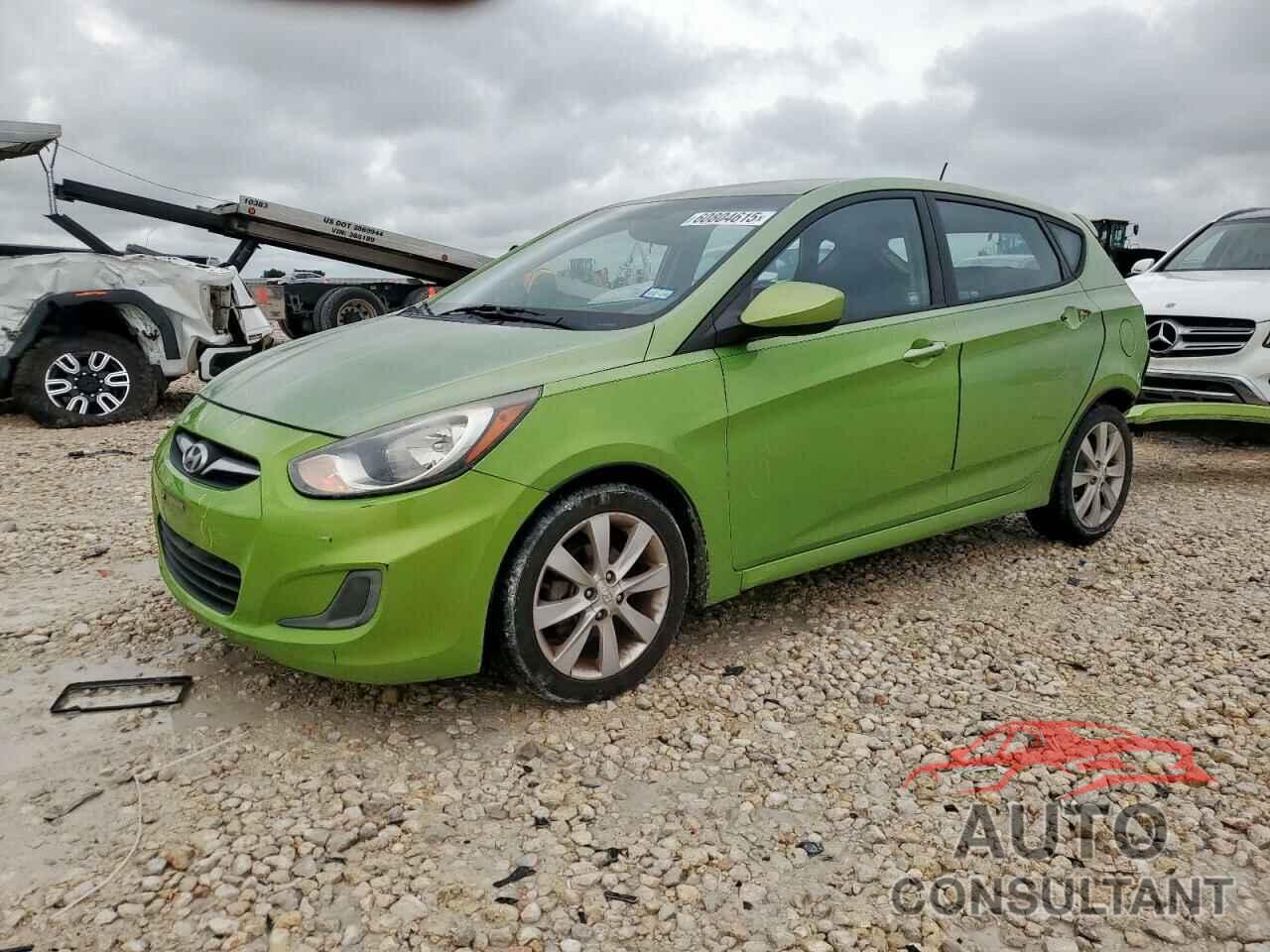 HYUNDAI ACCENT 2012 - KMHCU5AEXCU024422