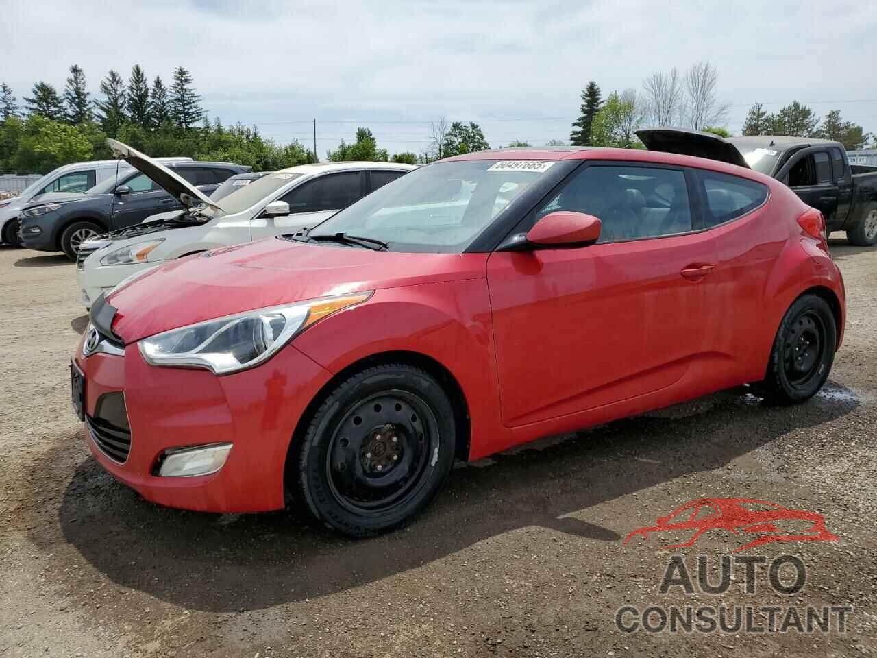 HYUNDAI VELOSTER 2013 - KMHTC6AD6DU148625