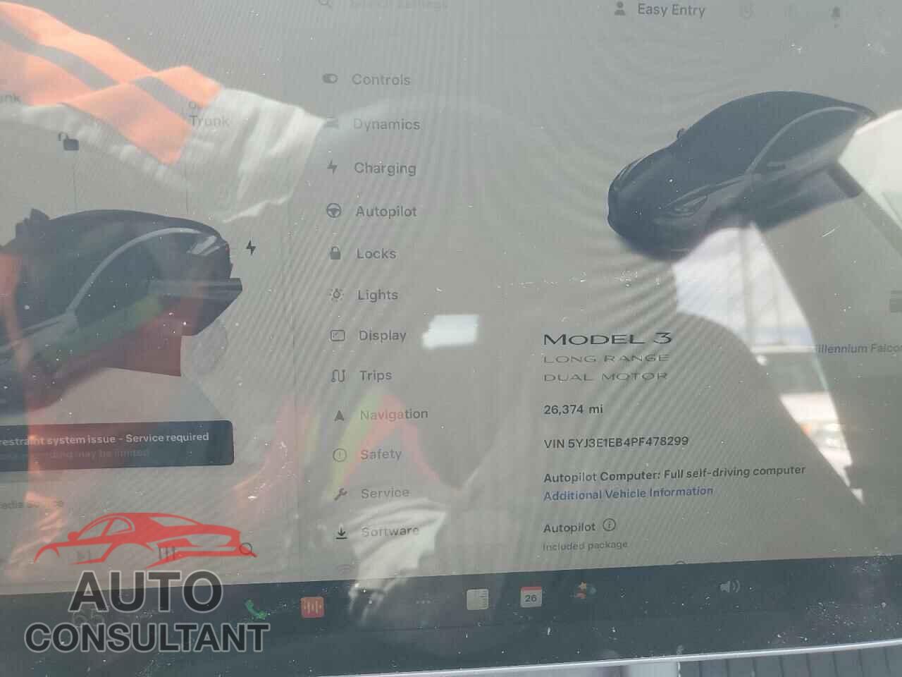 TESLA MODEL 3 2023 - 5YJ3E1EB4PF478299