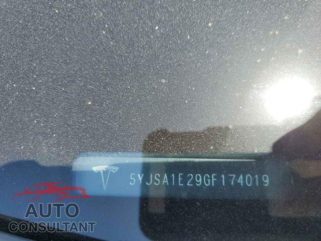 TESLA MODEL S 2016 - 5YJSA1E29GF174019