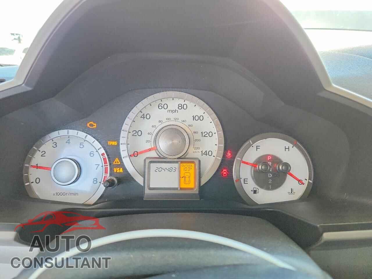 HONDA PILOT 2011 - 5FNYF3H40BB033689