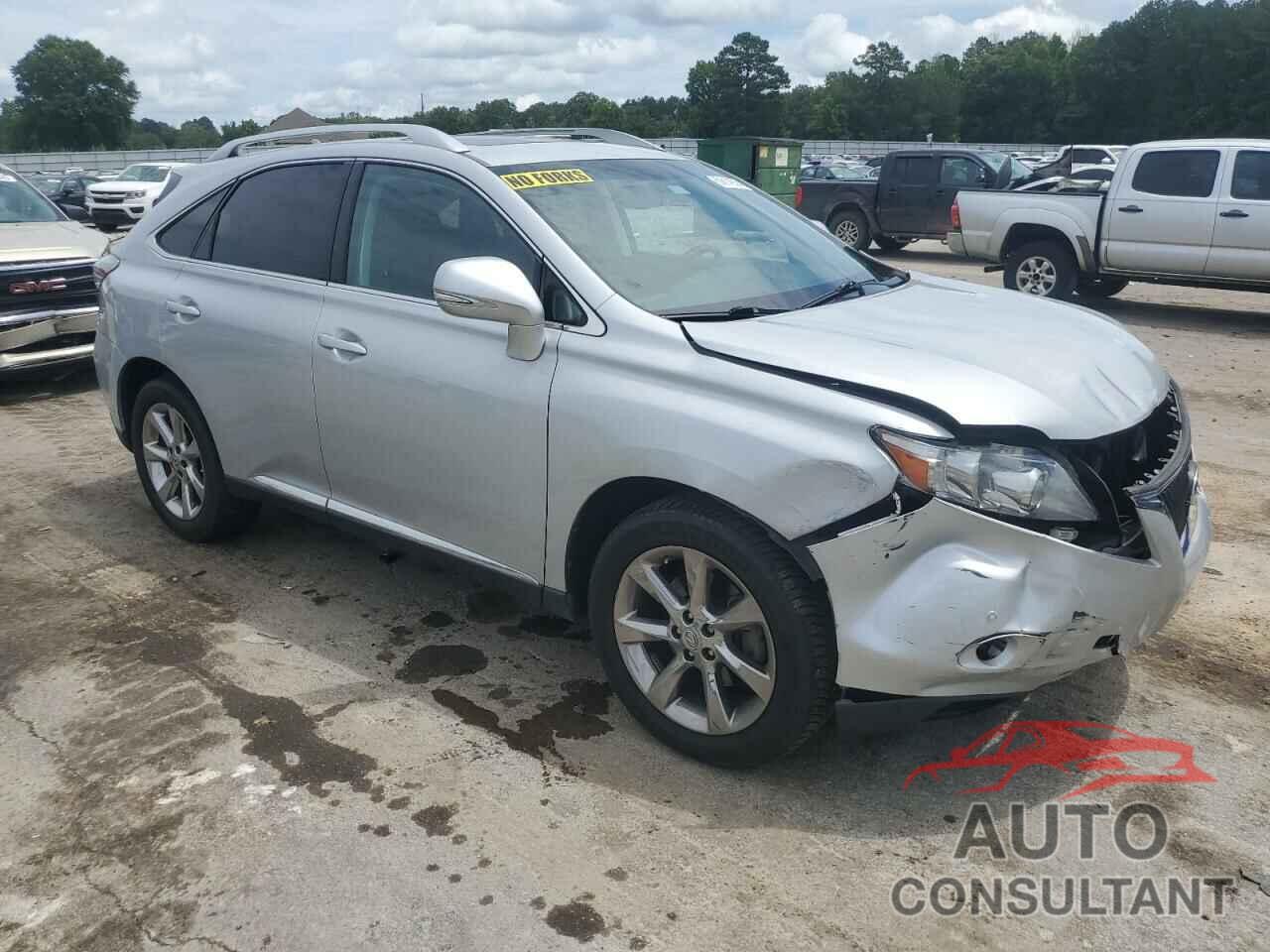 LEXUS RX350 2010 - 2T2ZK1BA9AC037550