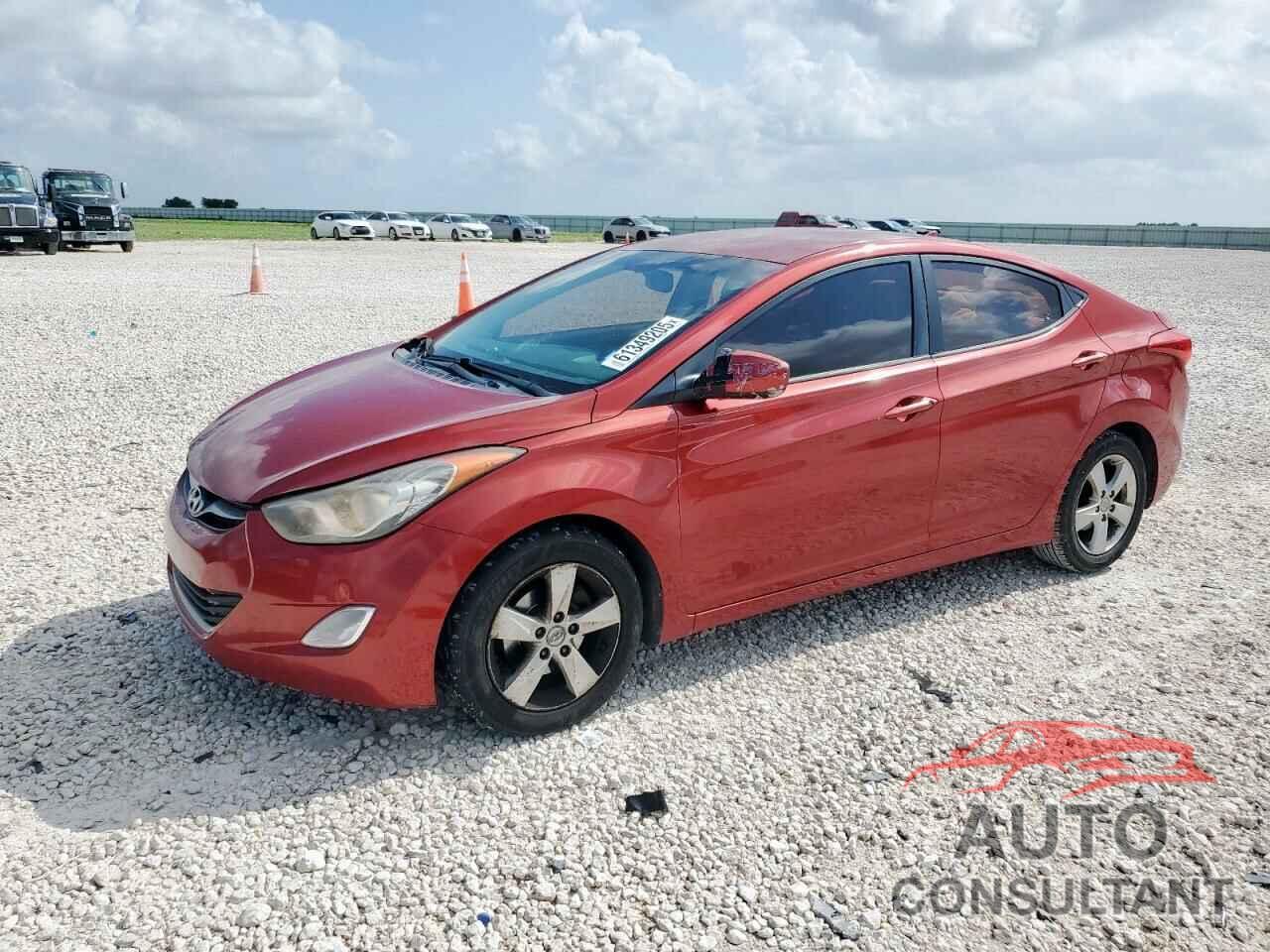 HYUNDAI ELANTRA 2012 - KMHDH4AE2CU420895
