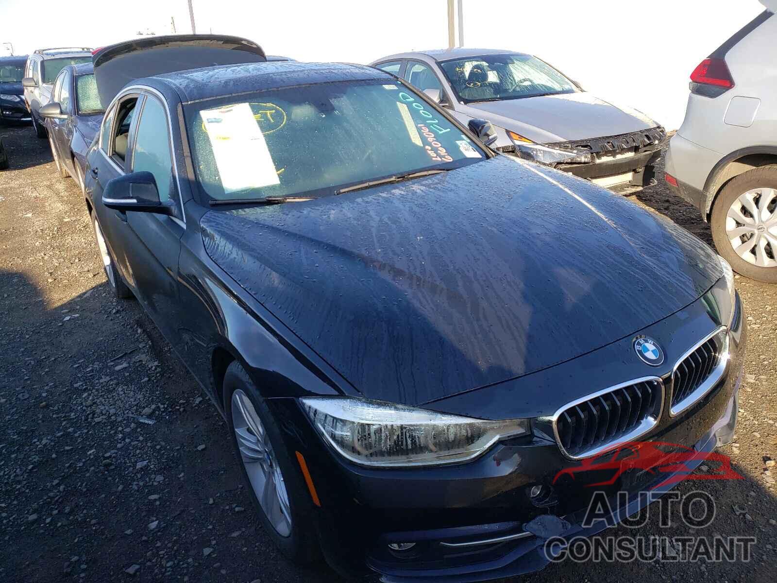 BMW 3 SERIES 2018 - WBA8D9C52JEM32545