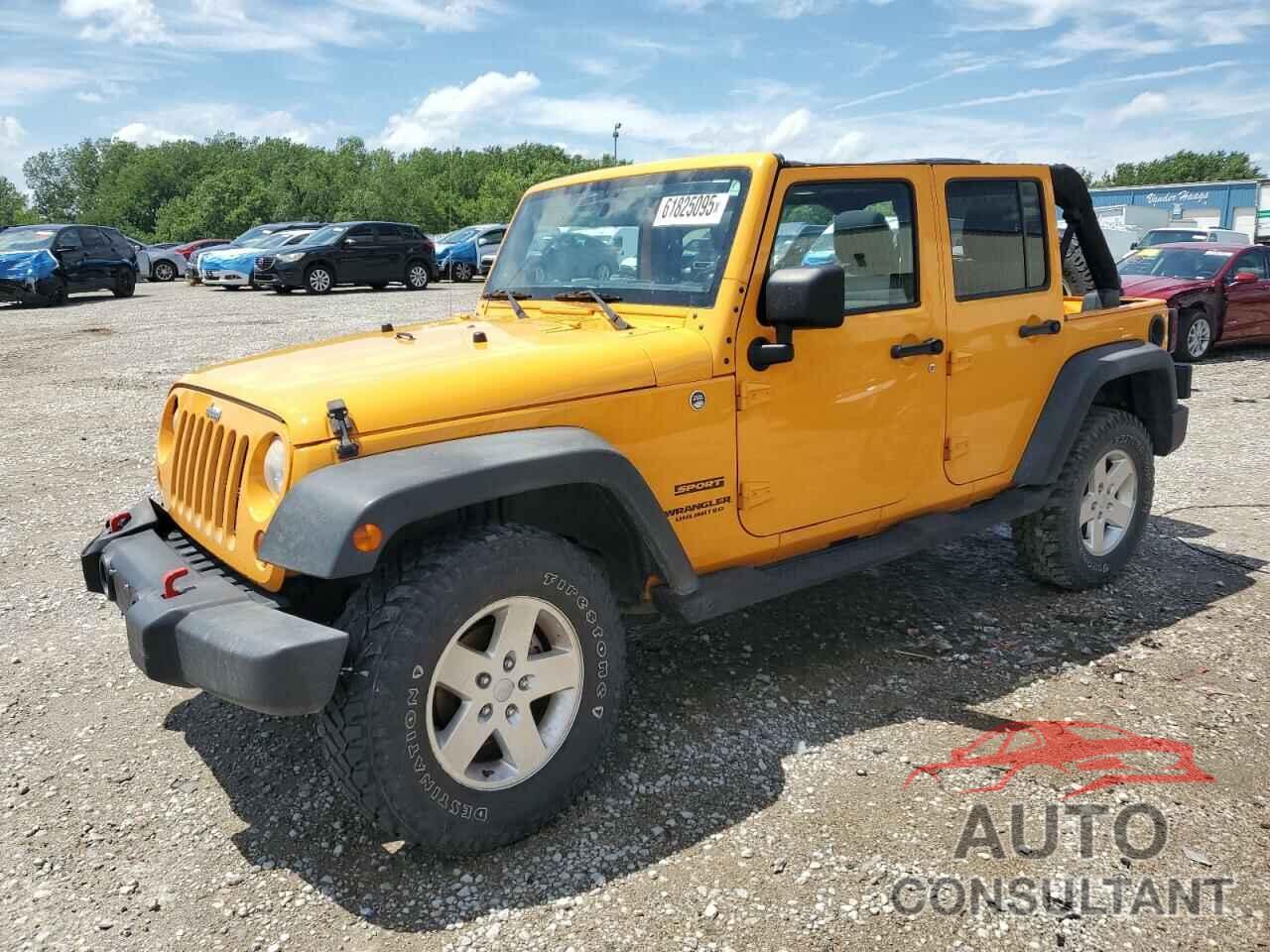JEEP WRANGLER 2012 - 1C4BJWDG8CL151381