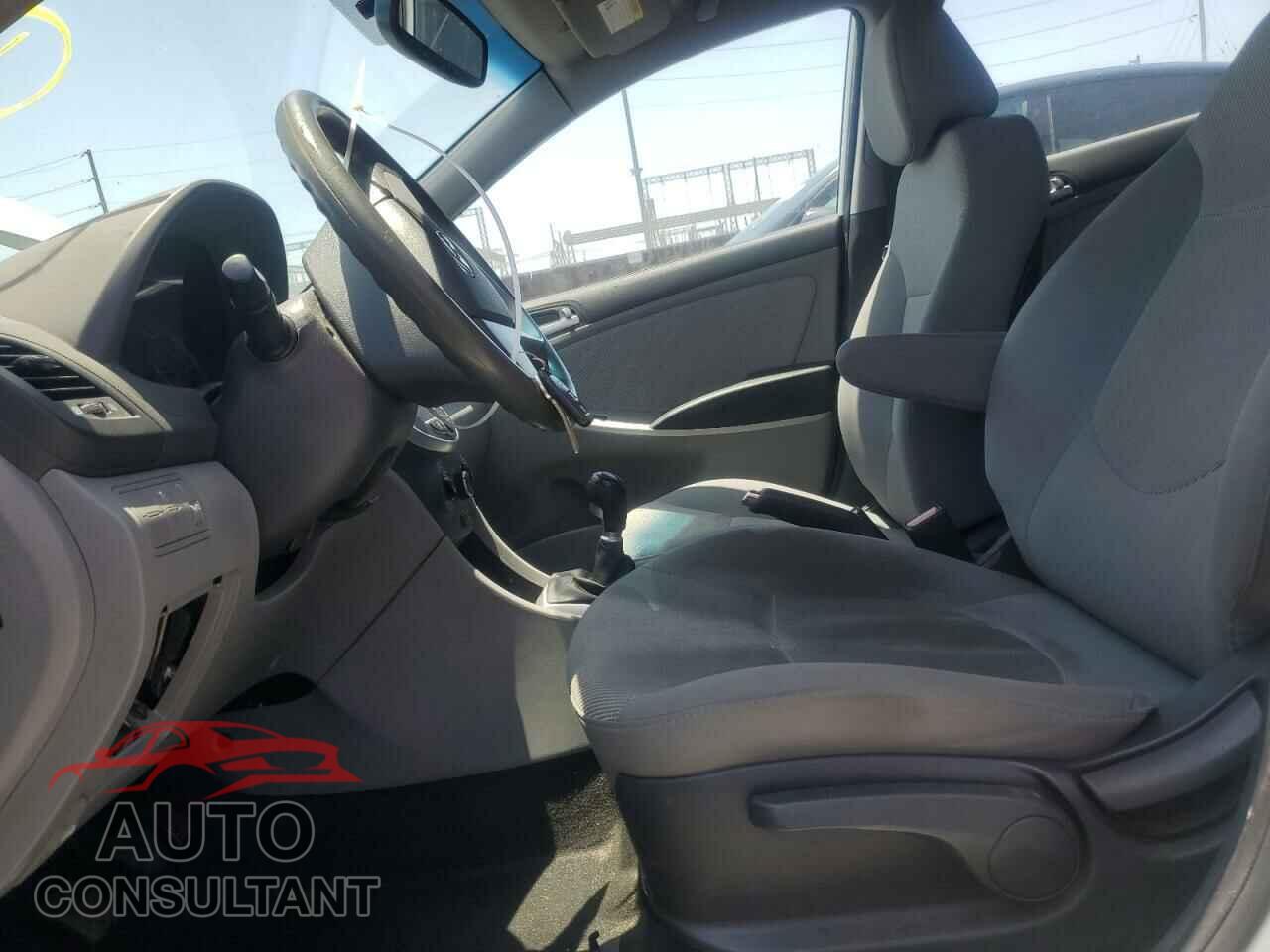 HYUNDAI ACCENT 2012 - KMHCT5AE7CU054237