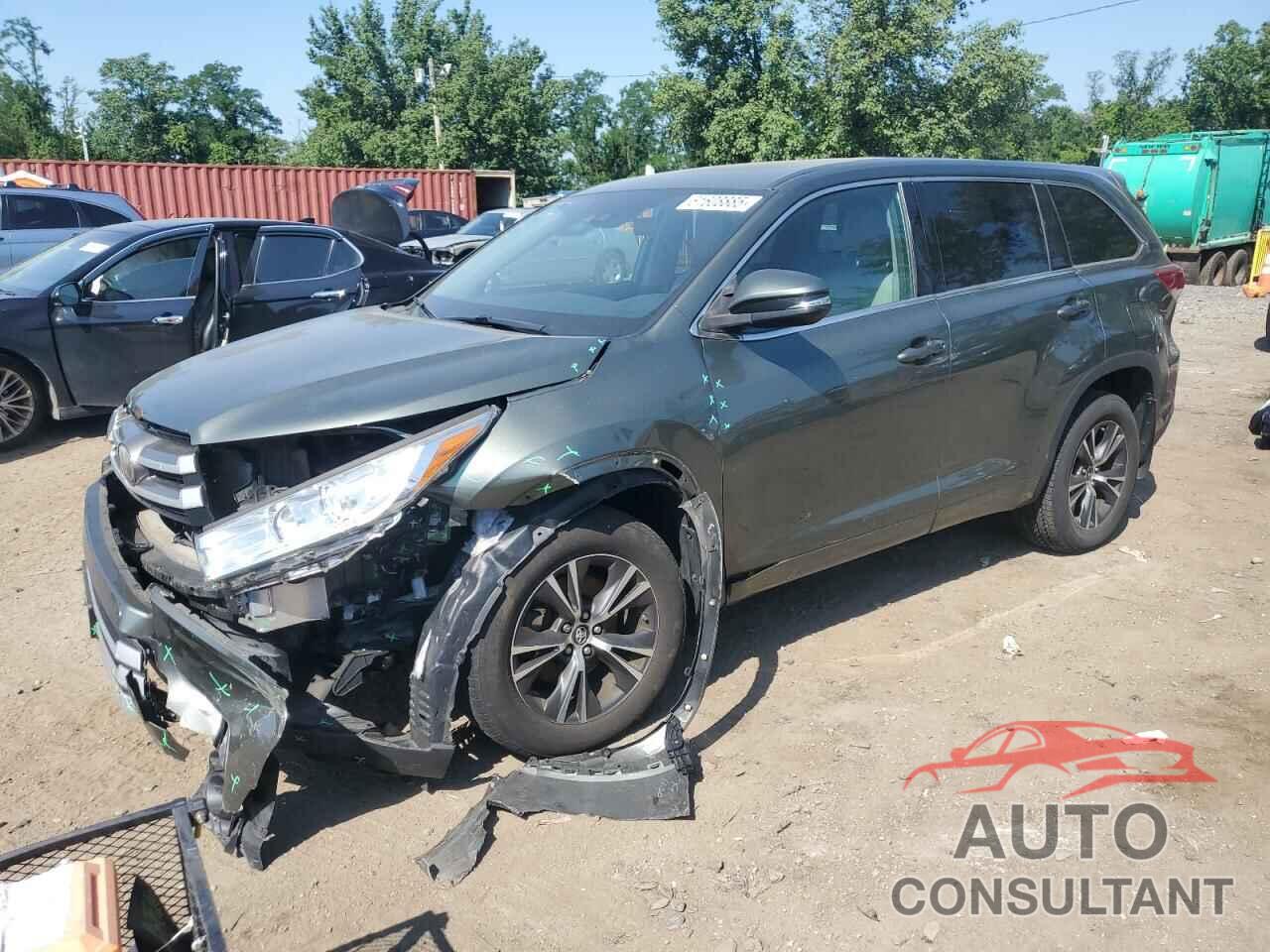 TOYOTA HIGHLANDER 2018 - 5TDBZRFH1JS809926