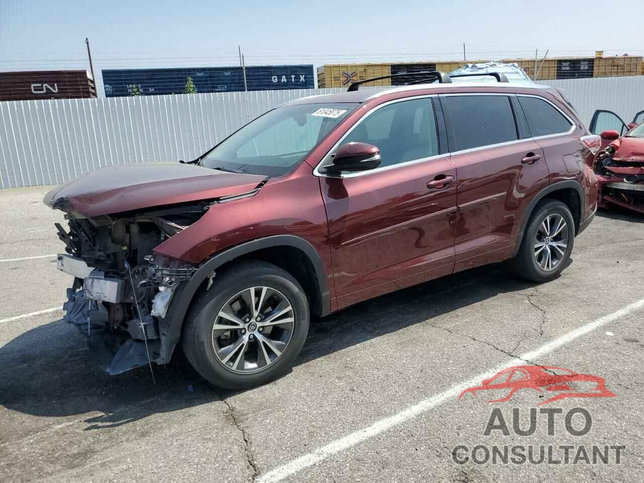 TOYOTA HIGHLANDER 2016 - 5TDKKRFHXGS175920