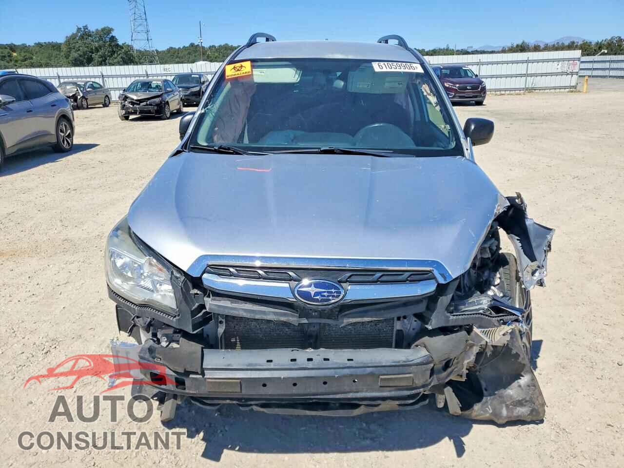 SUBARU FORESTER 2017 - JF2SJABC7HH420632