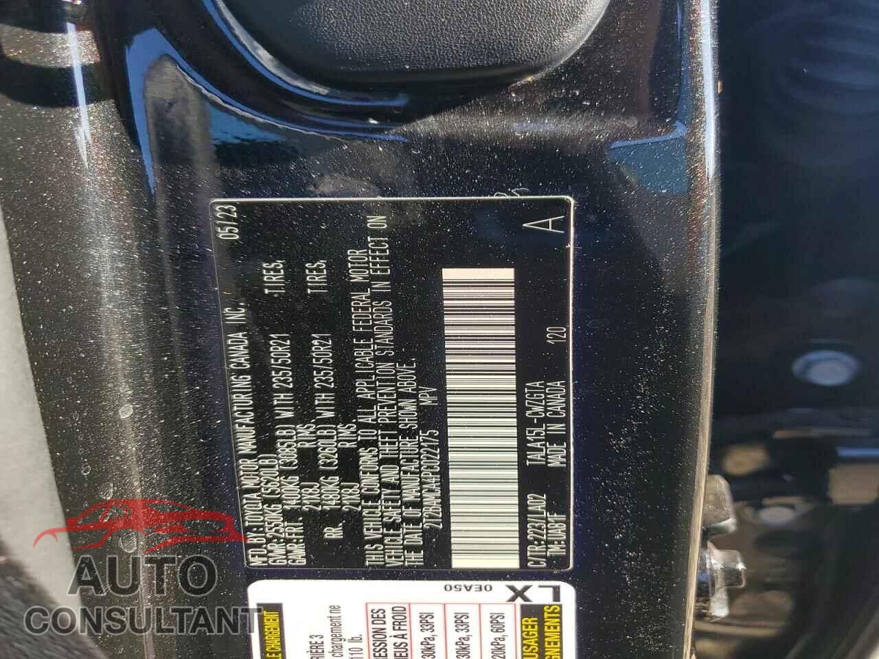 LEXUS RX350 2023 - 2T2BAMCA4PC022175