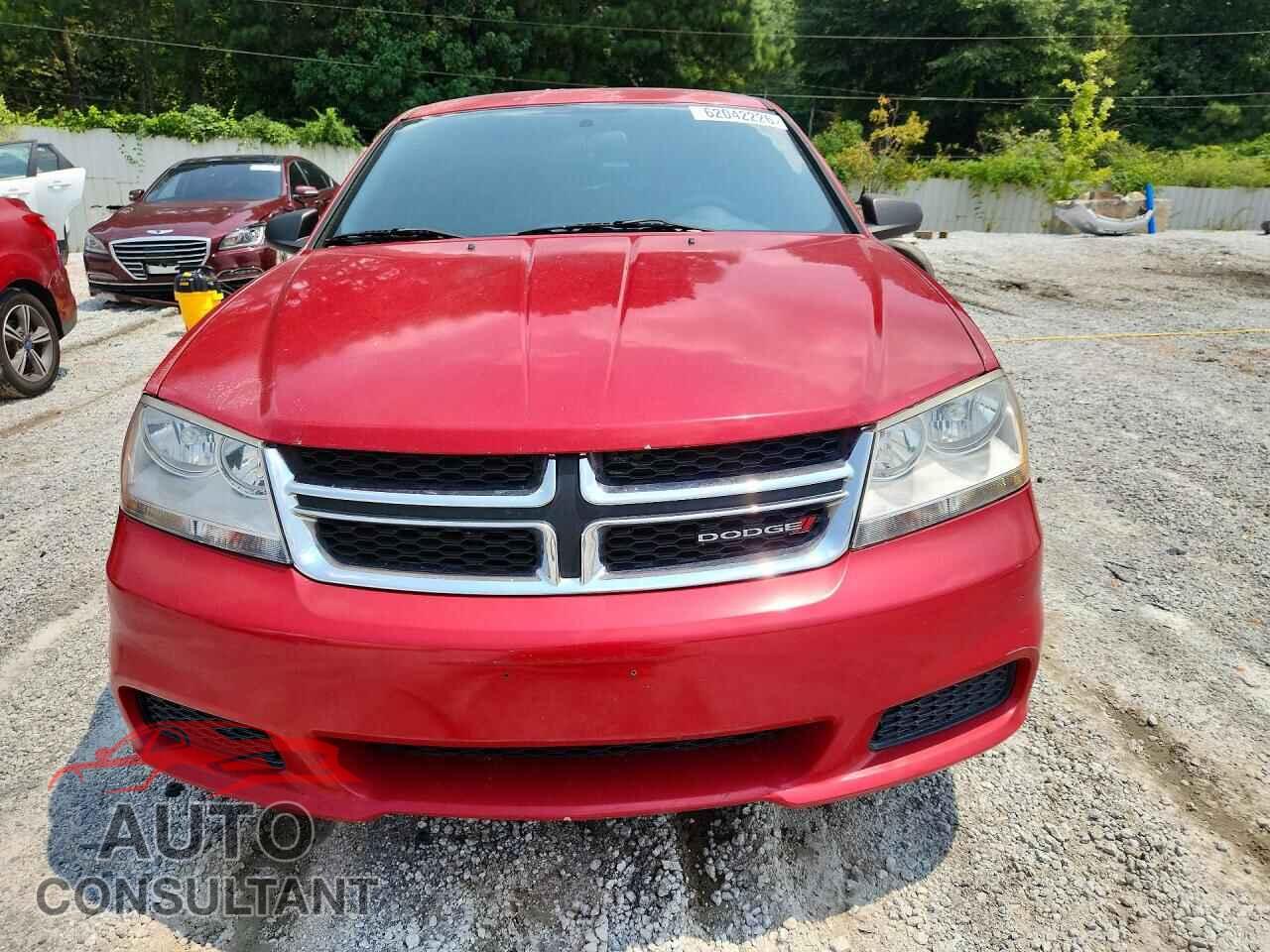 DODGE AVENGER 2013 - 1C3CDZAB5DN681677