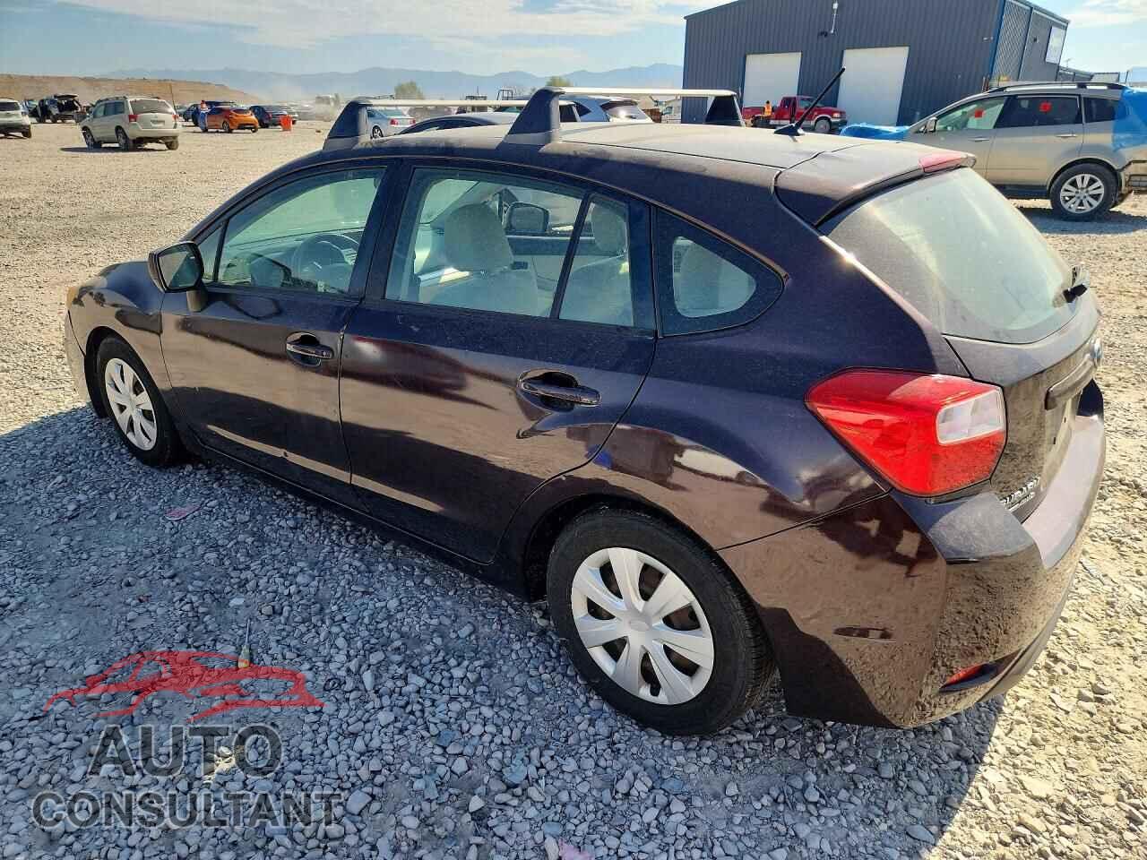 SUBARU IMPREZA 2012 - JF1GPAA66CH214912