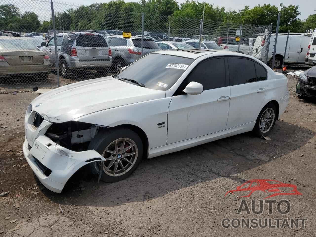 BMW 3 SERIES 2010 - WBAPK7C51AA460723
