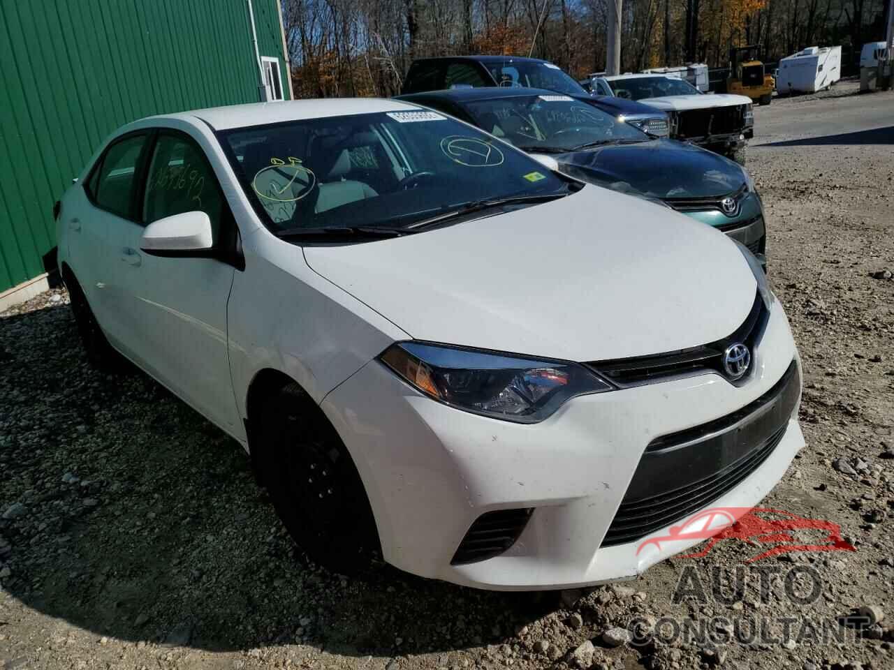 TOYOTA COROLLA 2016 - 2T1BURHE2GC683630
