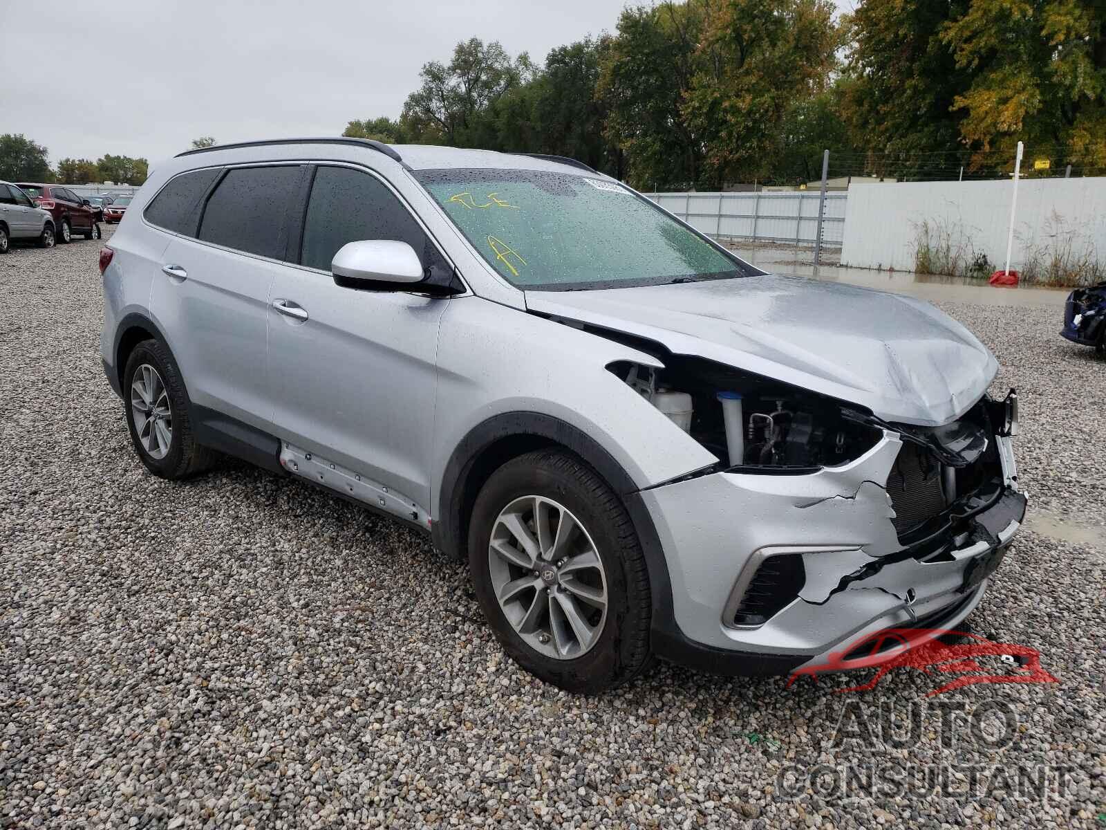 HYUNDAI SANTA FE 2017 - KM8SM4HF7HU208616