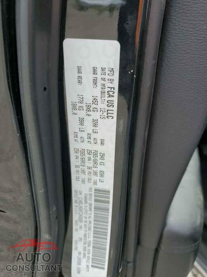 DODGE DURANGO 2015 - 1C4RDJAG0FC245689