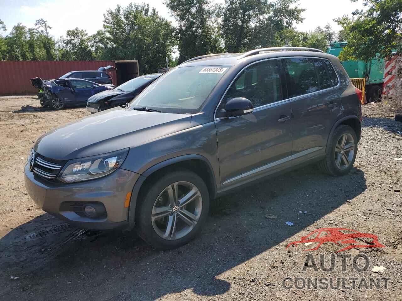 VOLKSWAGEN TIGUAN 2017 - WVGTV7AX4HK016944