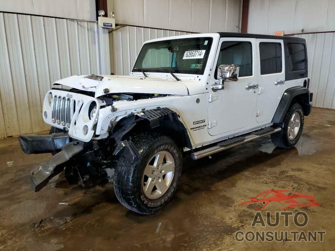 JEEP WRANGLER 2016 - 1C4BJWDG6GL328399
