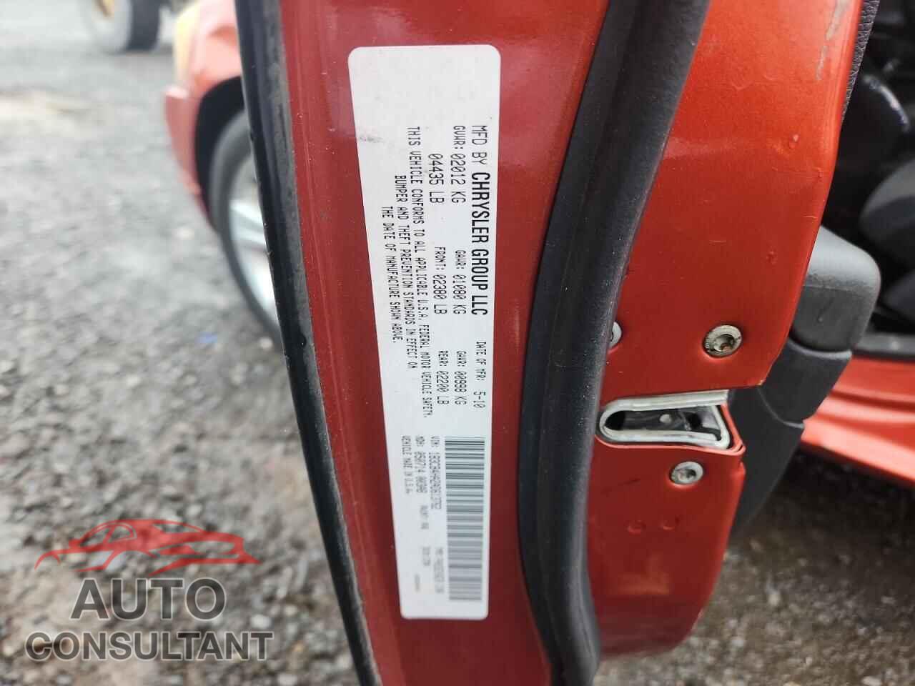 DODGE CALIBER 2010 - 1B3CB4HA2AD613762