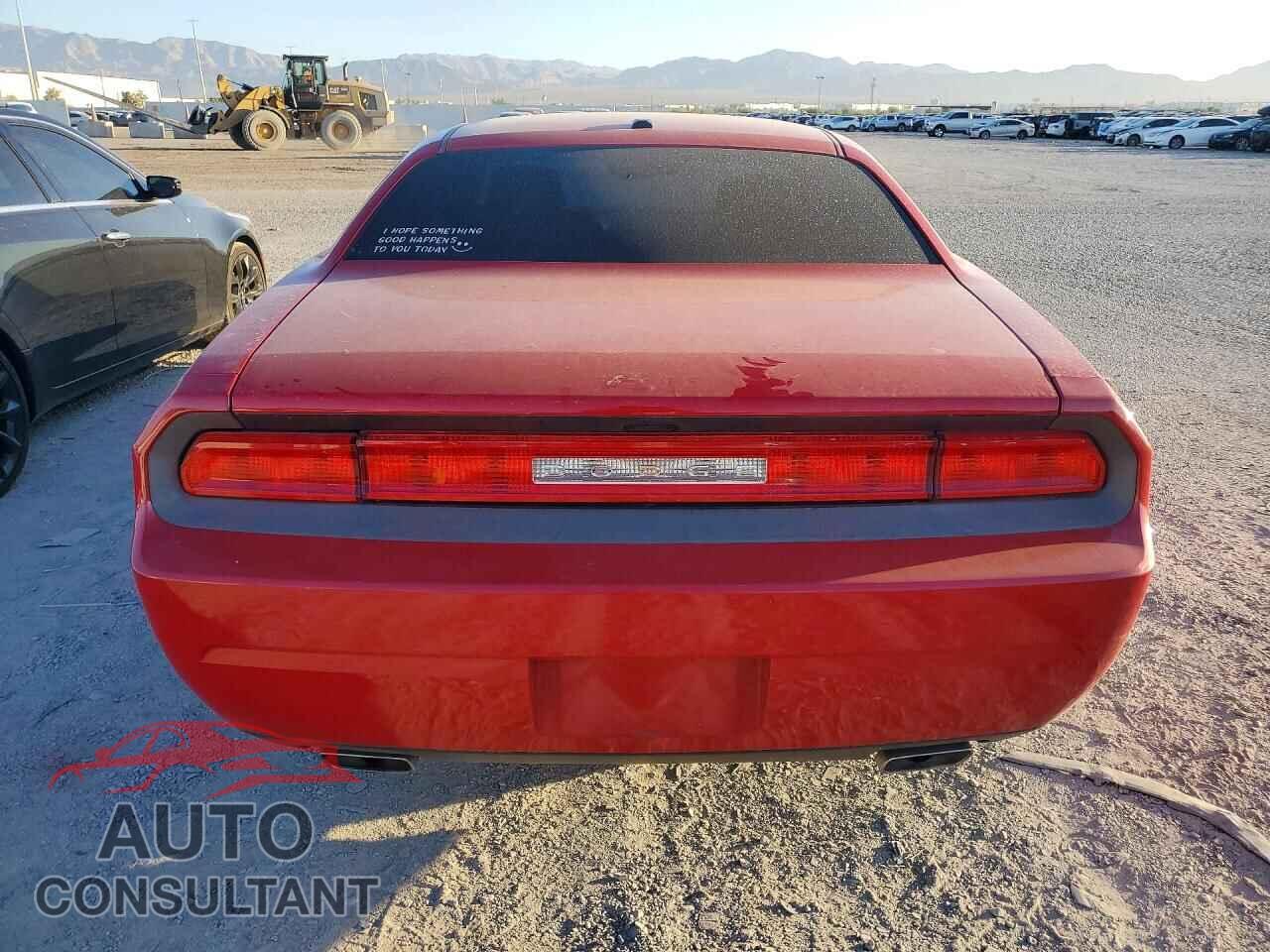 DODGE CHALLENGER 2012 - 2C3CDYAG2CH285705