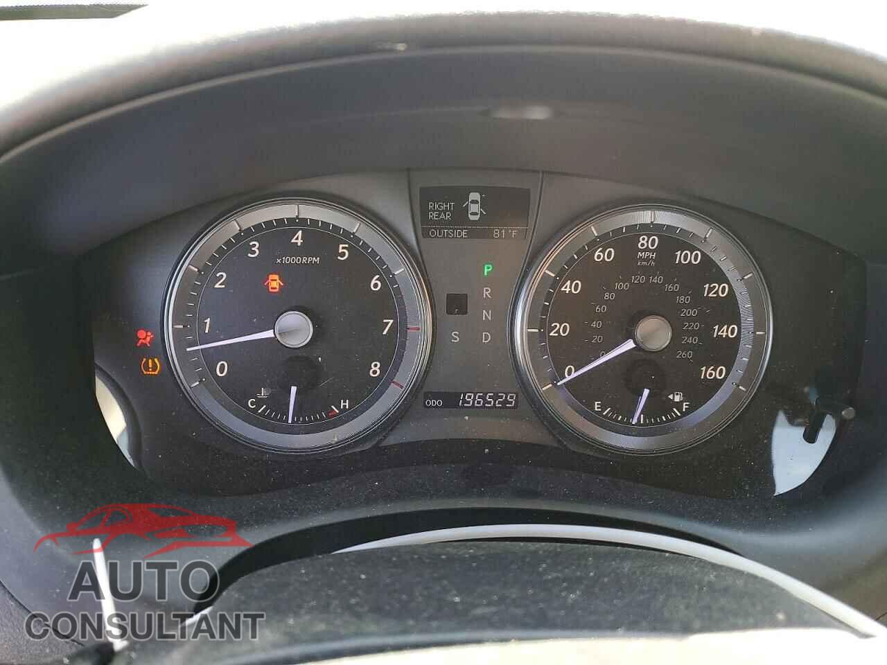 LEXUS ES350 2010 - JTHBK1EG8A2396732
