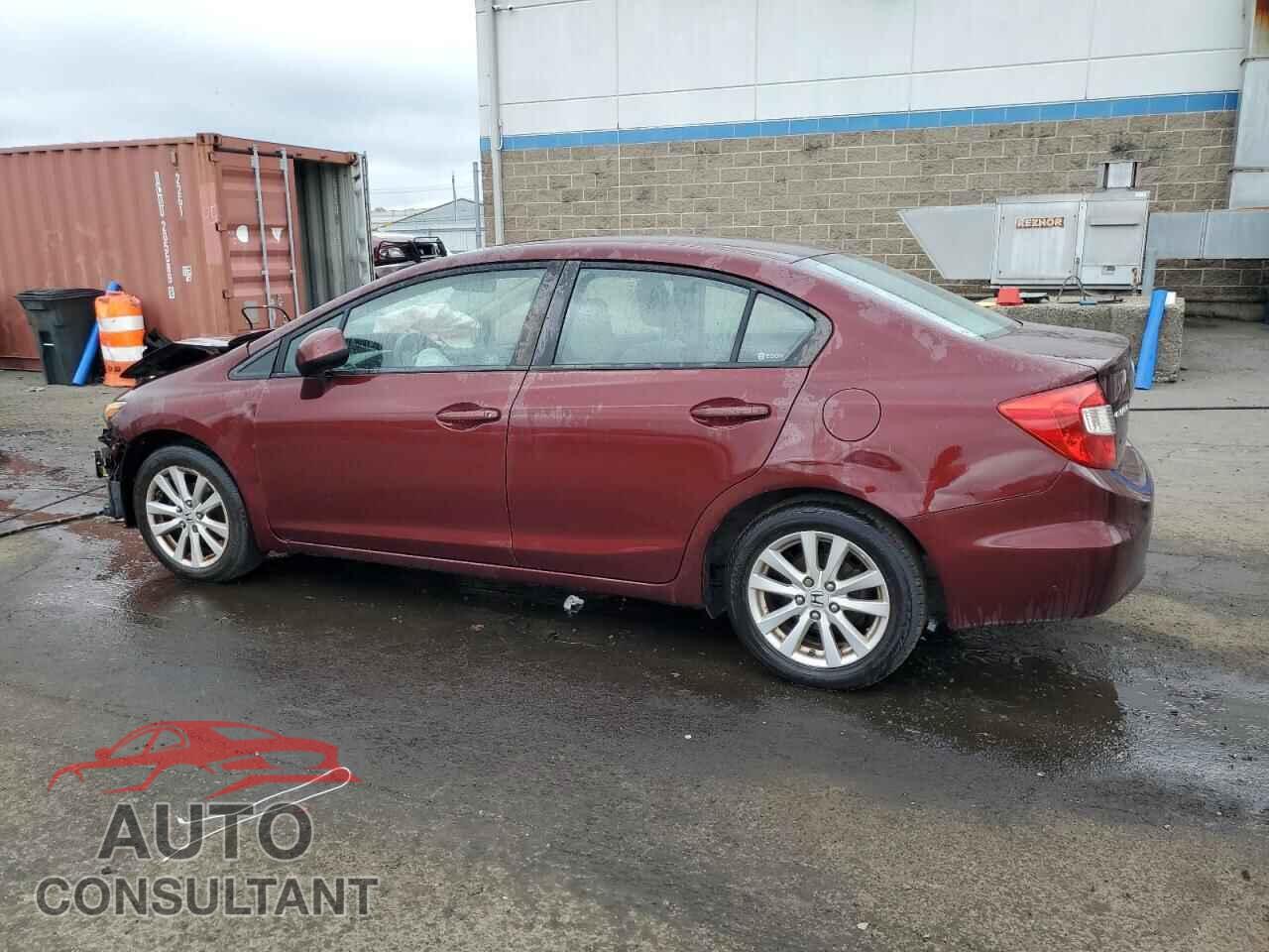 HONDA CIVIC 2012 - 19XFB2F81CE369409