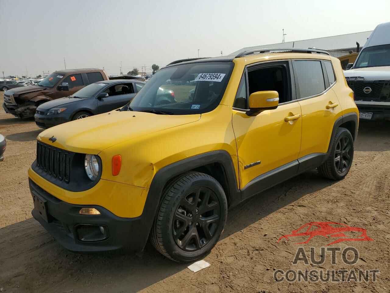 JEEP RENEGADE 2018 - ZACCJABB2JPH35492