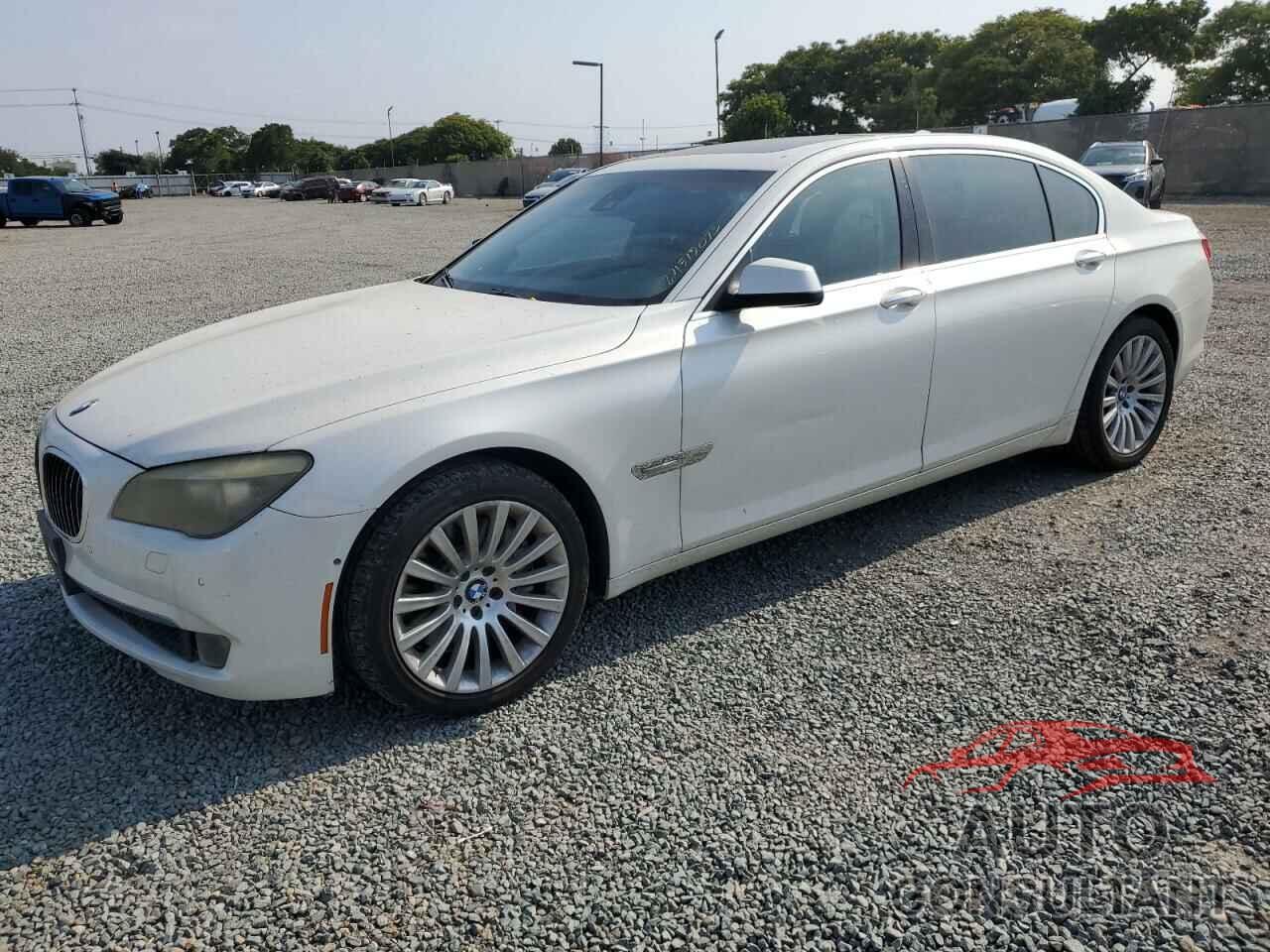 BMW 7 SERIES 2010 - WBAKB8C59ACY63997