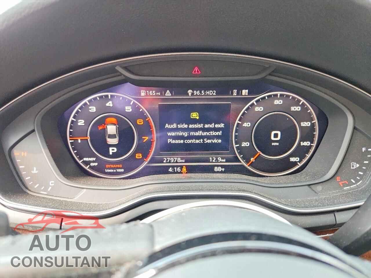 AUDI A4 2018 - WAULMAF40JA086405